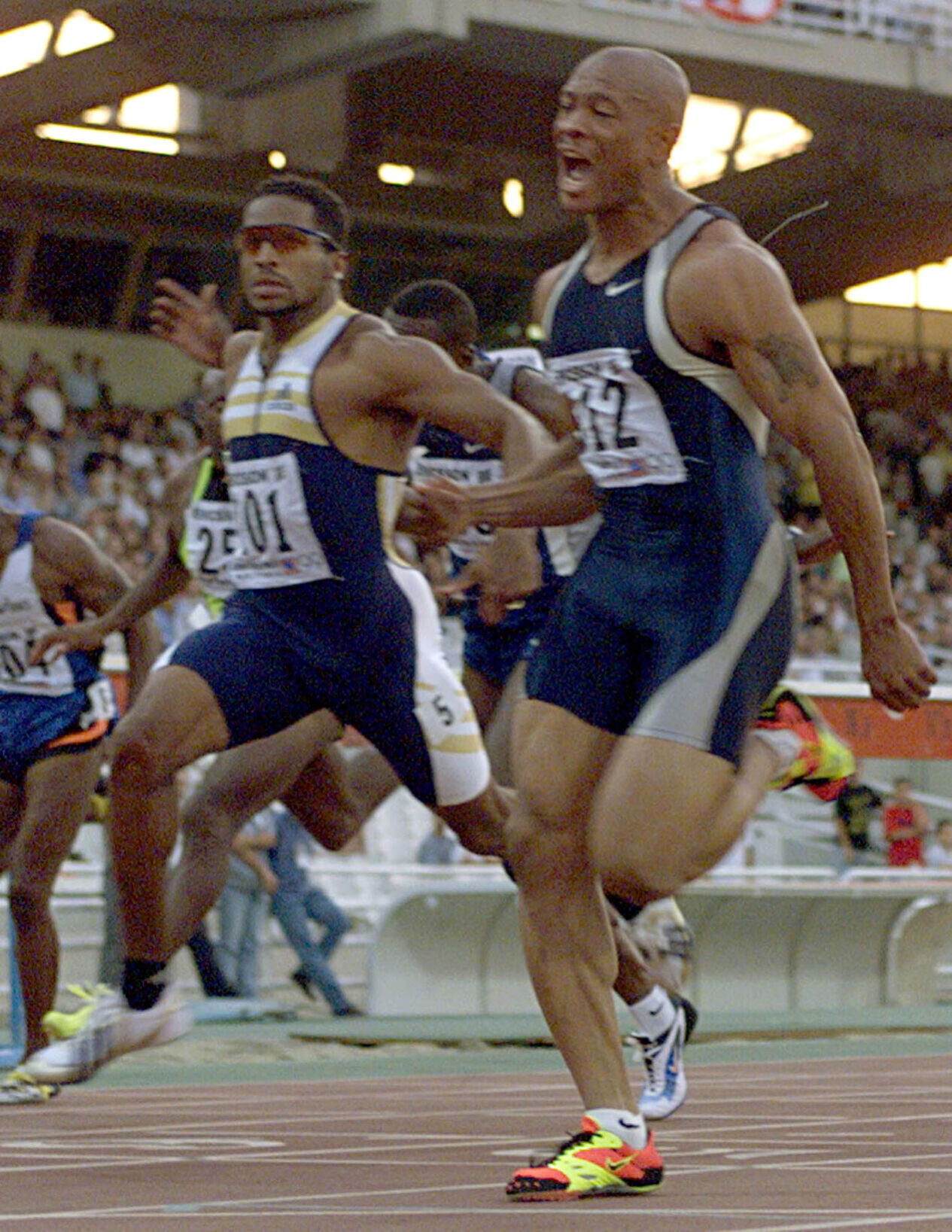 1999: Maurice Greene smashes 100-meter world record at 9.79 seconds